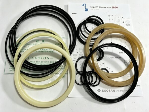 C11012 Hydraulic Breaker Seal Kit for SOOSAN SB50 Rock Hammer Repair Oil Seal Kit