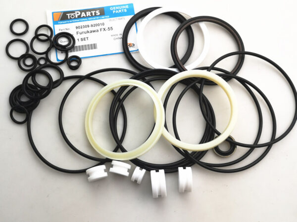 Furukawa FX55 seal kit, Furukawa FX55 breaker seal kit, 902309-920010 seal kit, 902309-920010 hydraulic breaker seal kit, Furukawa FX55 hydraulic hammer repair kit, Furukawa FX55 seal kit price, Furukawa rock hammer FX55 repair kit, 902309-920010 replacement seals, Furukawa FX55 breaker overhaul kit, Furukawa FX55 diaphragm and seal kit, Hydraulic breaker oil seal kit for Furukawa FX55, Hydraulic breaker seal kit, Rock hammer seal kit, Hydraulic hammer overhaul kit, High pressure oil seals for breaker, Excavator attachment seal kit, Hydraulic cylinder repair seals