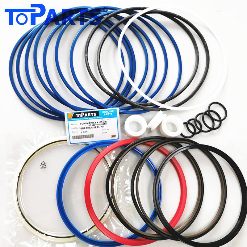 Furukawa FXJ375 seal kit, Furukawa FXJ375 breaker seal kit, FXJ375 hydraulic breaker seal kit, Furukawa FXJ375 hydraulic hammer repair kit, Furukawa FXJ375 seal kit price, Furukawa rock hammer FXJ375 repair kit, FXJ375 replacement seals, Furukawa FXJ375 breaker overhaul kit, Furukawa FXJ375 diaphragm and seal kit, Hydraulic breaker oil seal kit for Furukawa FXJ375, Hydraulic breaker seal kit, Rock hammer seal kit, Hydraulic hammer overhaul kit, High pressure oil seals for breaker, Excavator attachment seal kit, Hydraulic cylinder repair seals